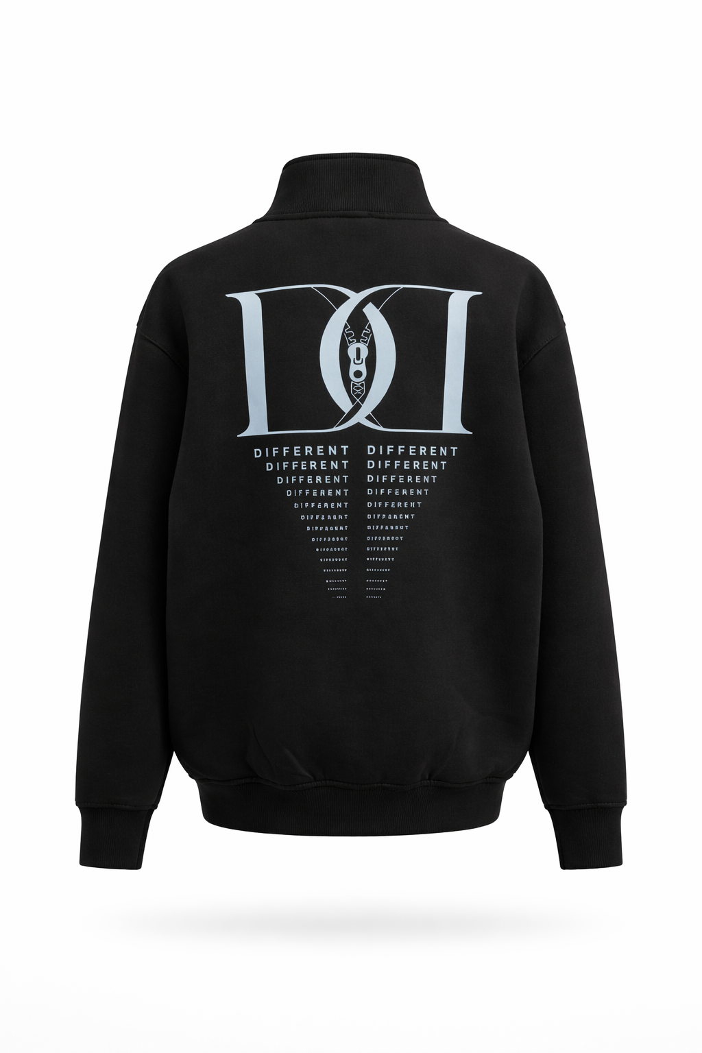 Haut seul à plat de dos Sweatshirt survêtement oversize mode urbaine unisexe DIFFÉRENT