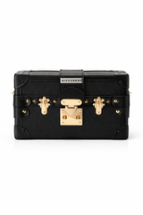 Petite sacoche bandoulière unisex noir - DIFFÉRENT