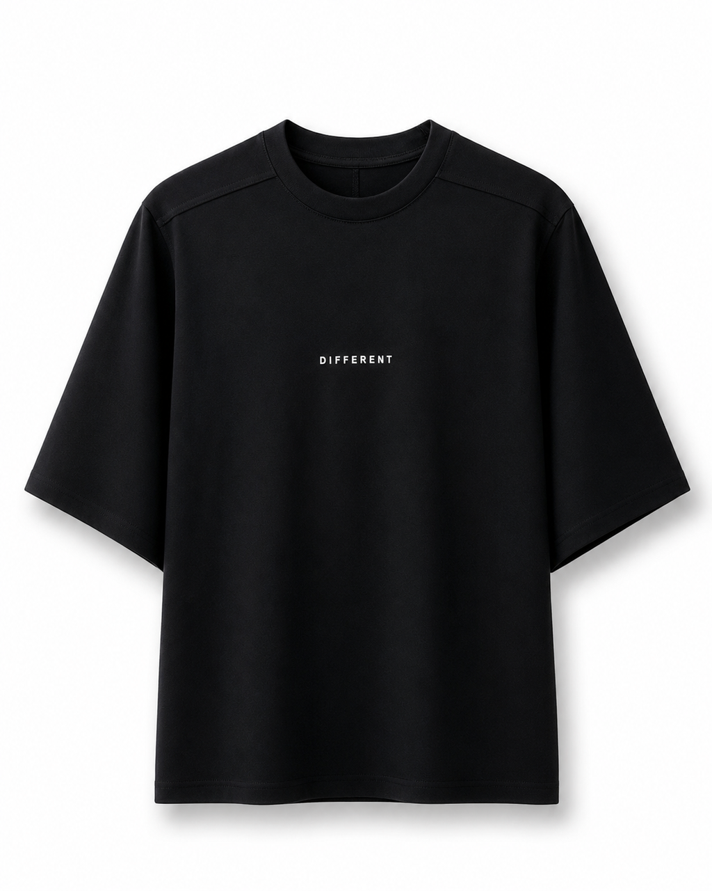 T-shirt noir Unisexe - DIFFERENT