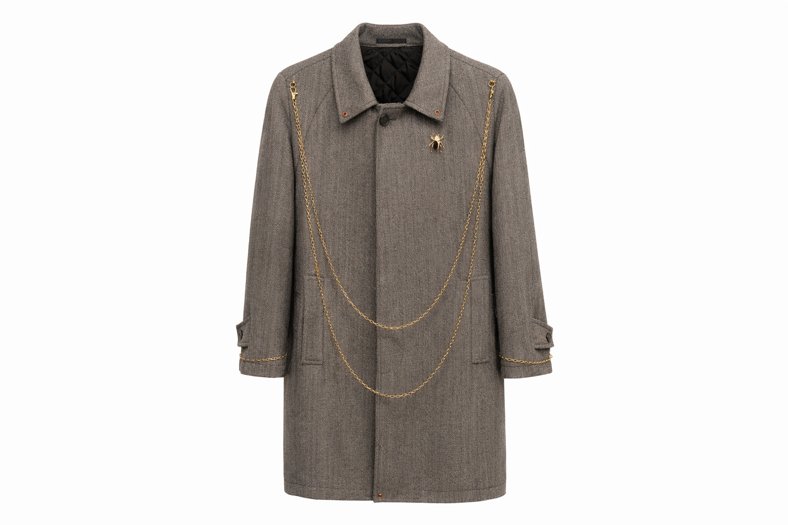 Manteau long bijoux - DIFFÉRENT