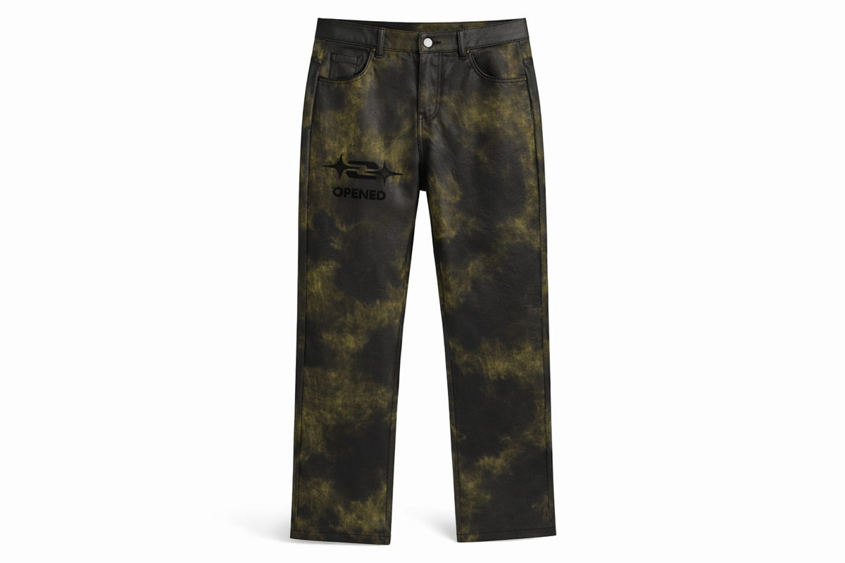 Pantalon simili cuir militaire - DIFFÉRENT