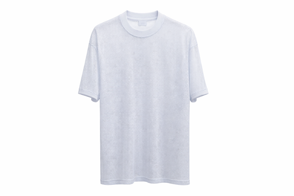 T-shirt transparent en filet - DIFFÉRENT