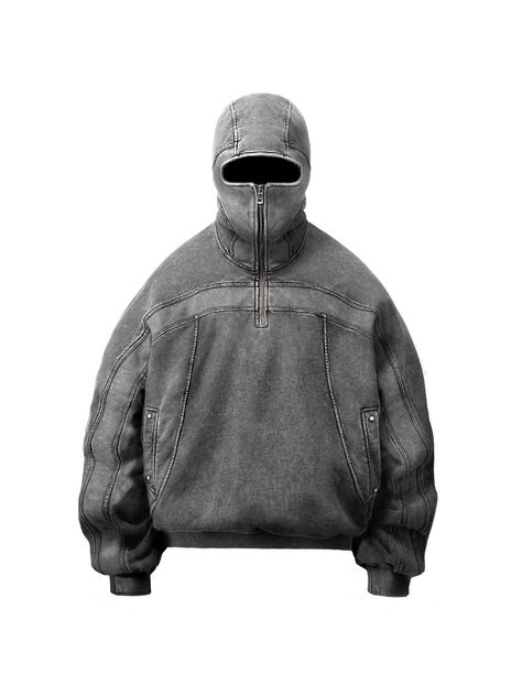 Sweatshirt Noir Hoodie à Capuche - DÉCLASSÉ (Copy)