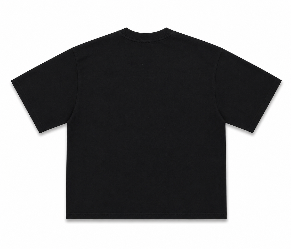 T-shirt oversize fashion noir Unisexe - DIFFERENT