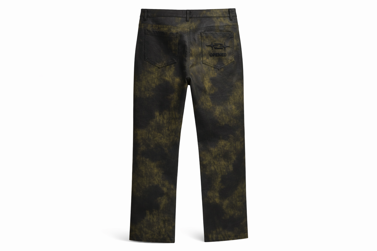 Pantalon simili cuir militaire - DIFFÉRENT