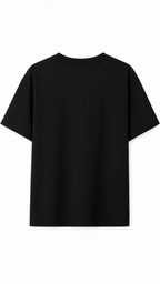 T-shirt oversize fashion noir Unisexe - DIFFERENT