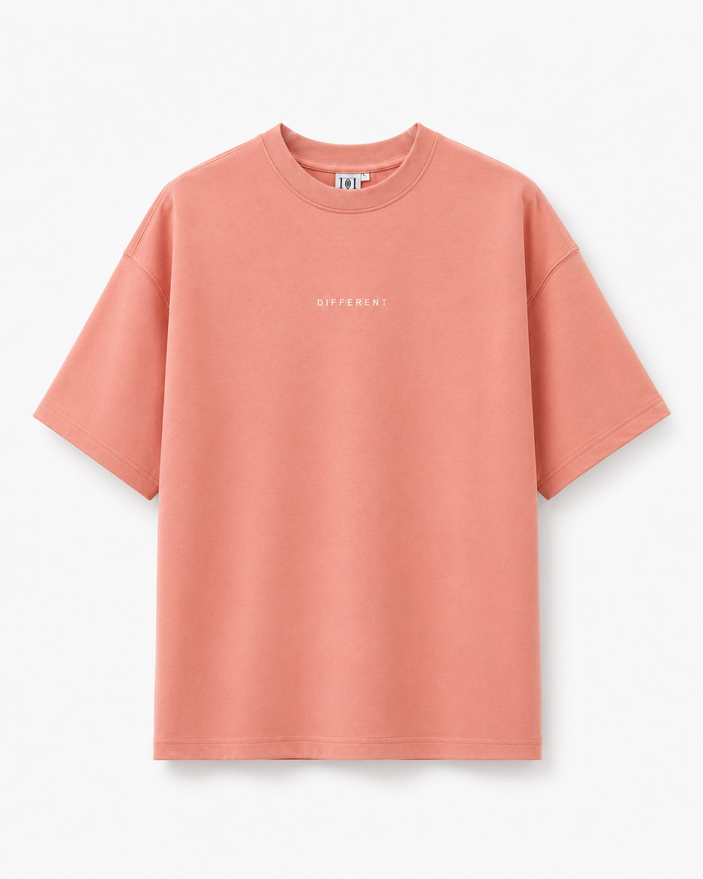 T-shirt rose saumon Unisexe - DIFFERENT