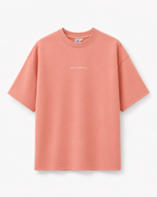T-shirt oversize rose saumon Unisexe - DIFFERENT
