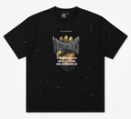T-shirt face avec inscription oversize "Victorious" streetwear paris — DIFFERENT officiel