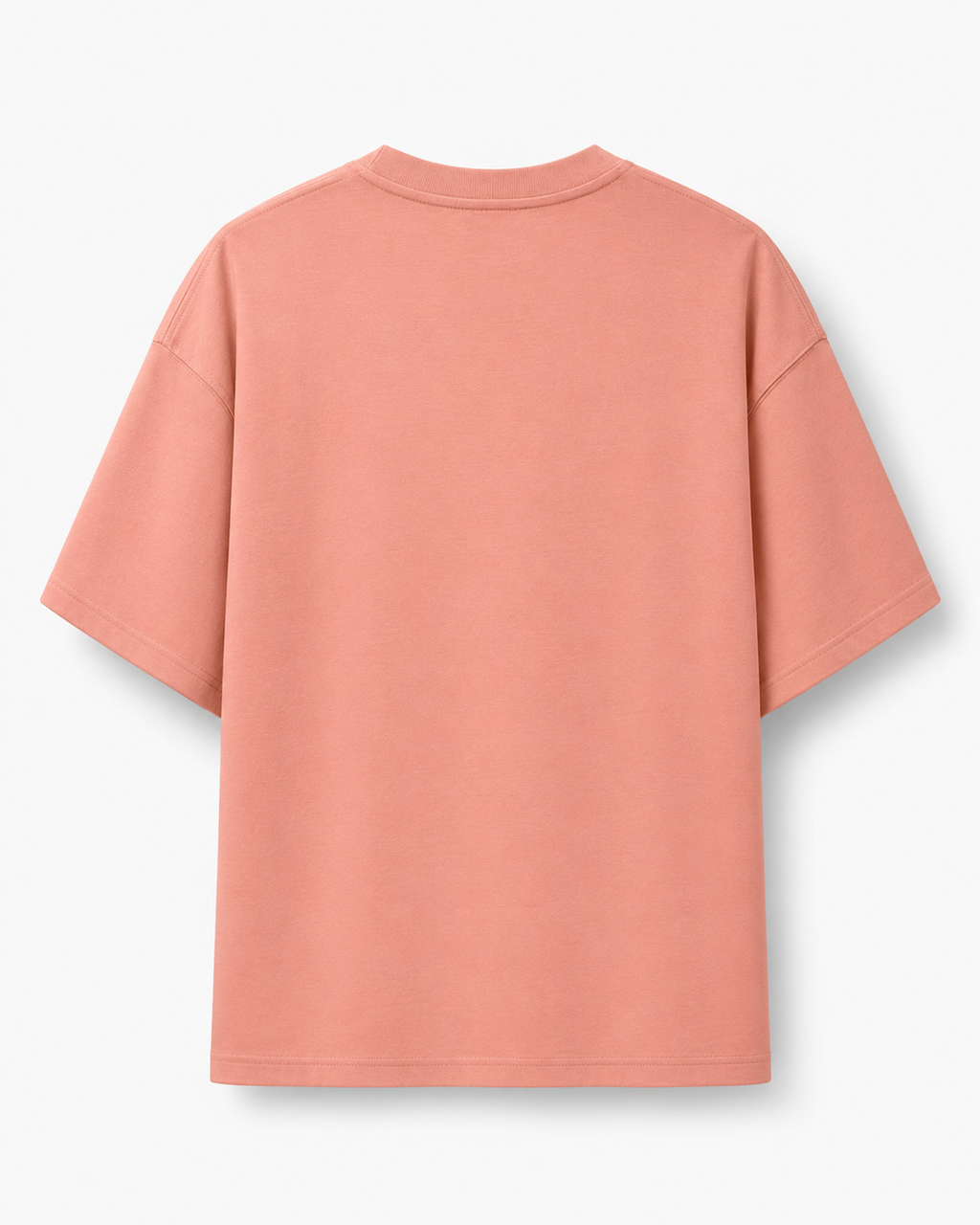 T-shirt oversize rose saumon Unisexe - DIFFERENT