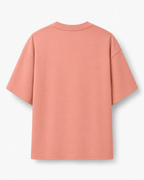 T-shirt oversize rose saumon Unisexe - DIFFERENT