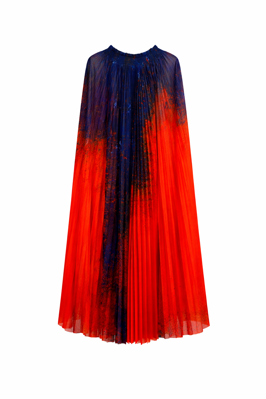 Ensemble plissé imprimé élégant - DIFFÉRENT