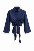 Chemise crop top femme - DIFFÉRENT