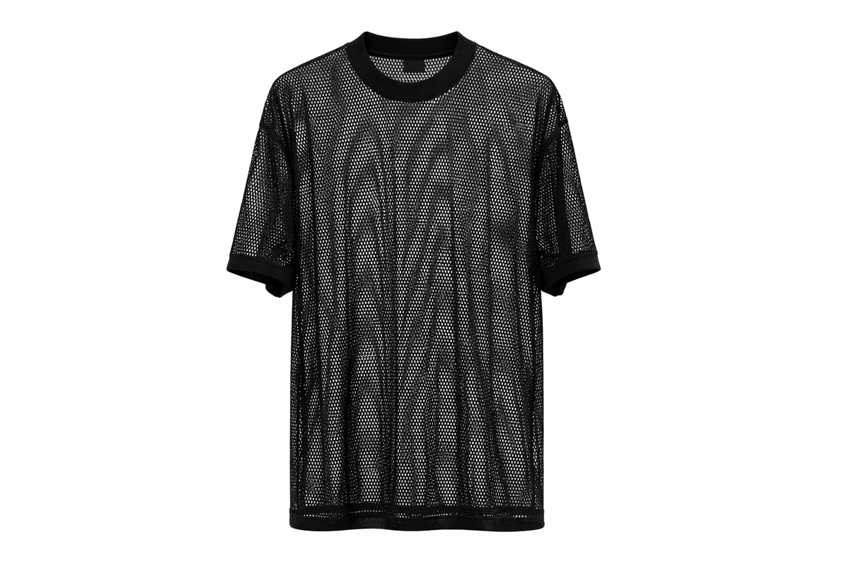 T-shirt transparent en filet - DIFFÉRENT