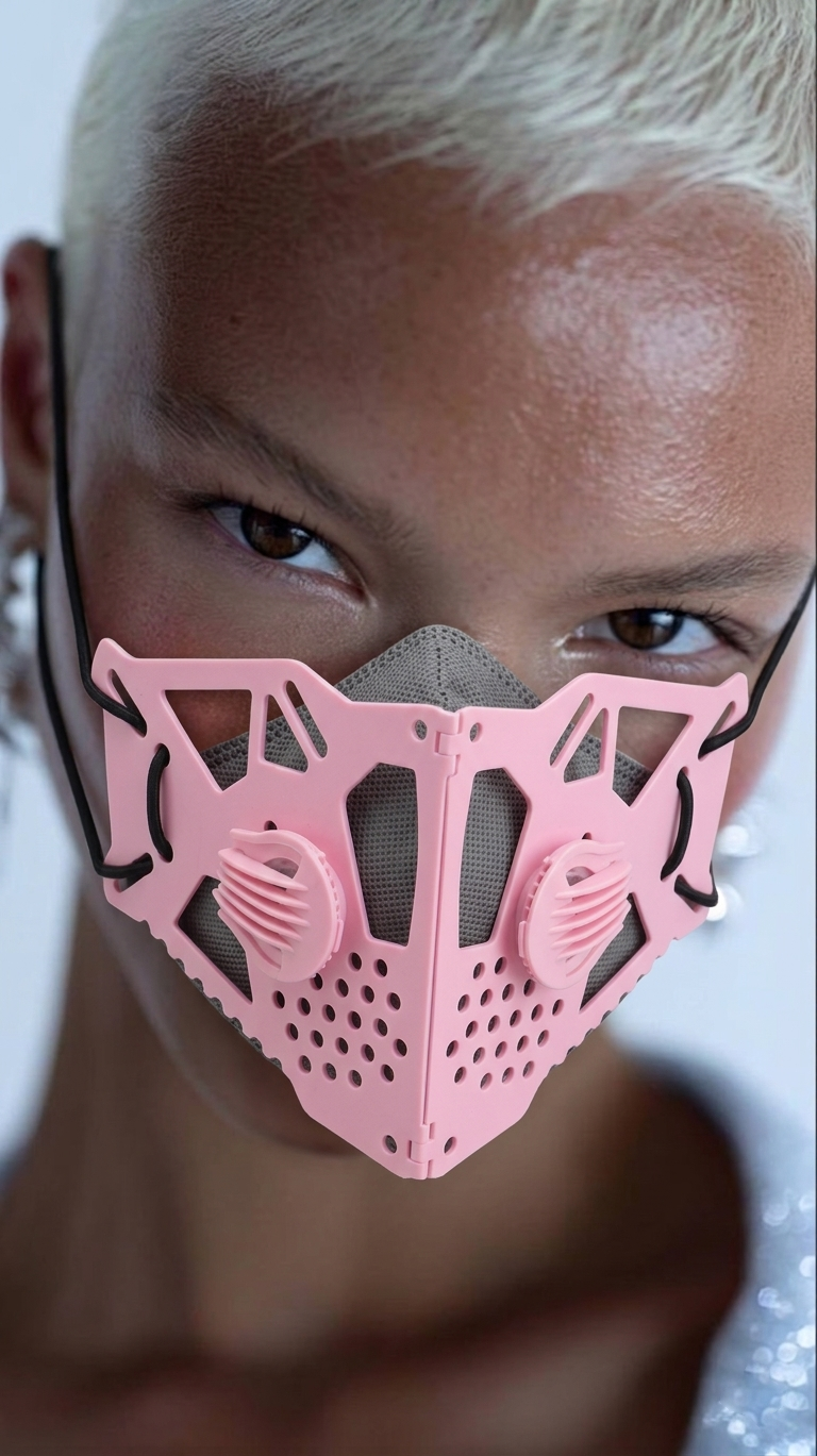 Masque facial rose - DIFFERENT