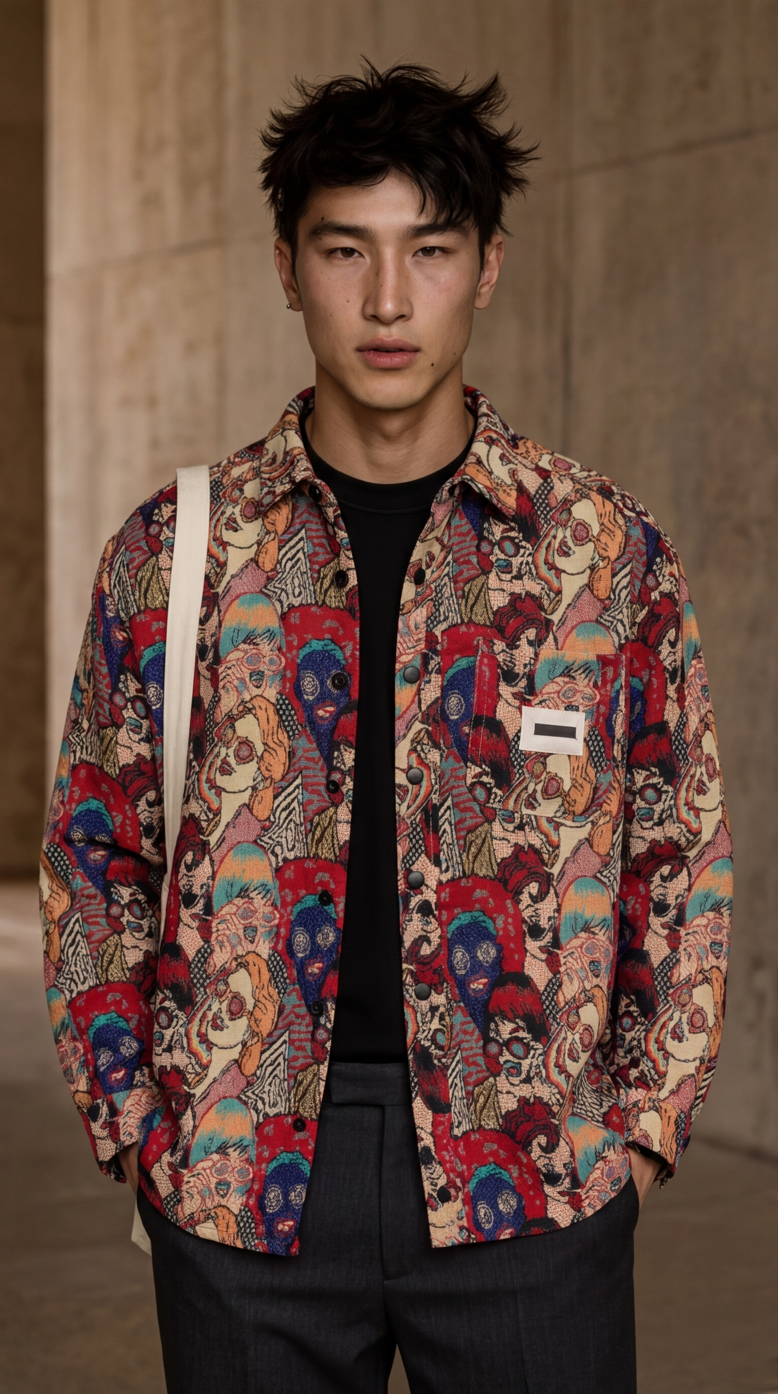 Veste imprimé funk - DIFFÉRENT