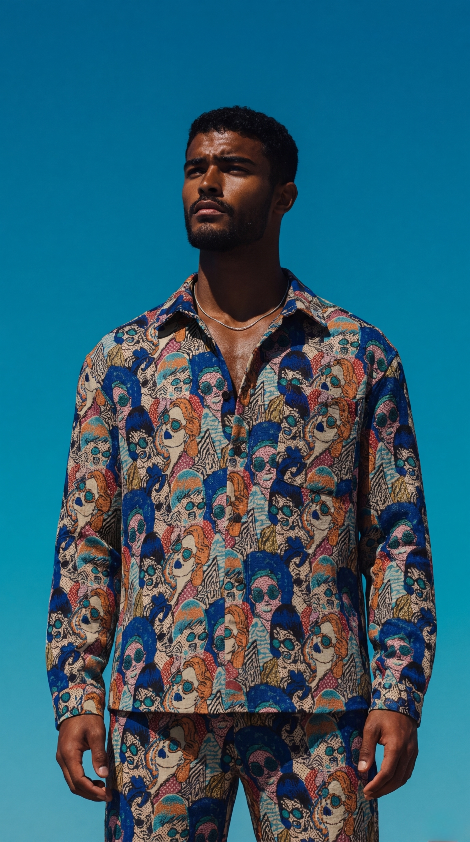 Veste imprimé funk - DIFFÉRENT