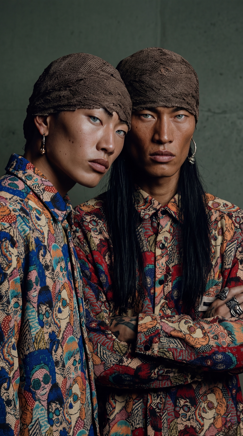 Veste imprimé funk - DIFFÉRENT