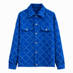 Photo produit studio Veste casual face DIFFÉRENT bleu fond blanc édition limitée