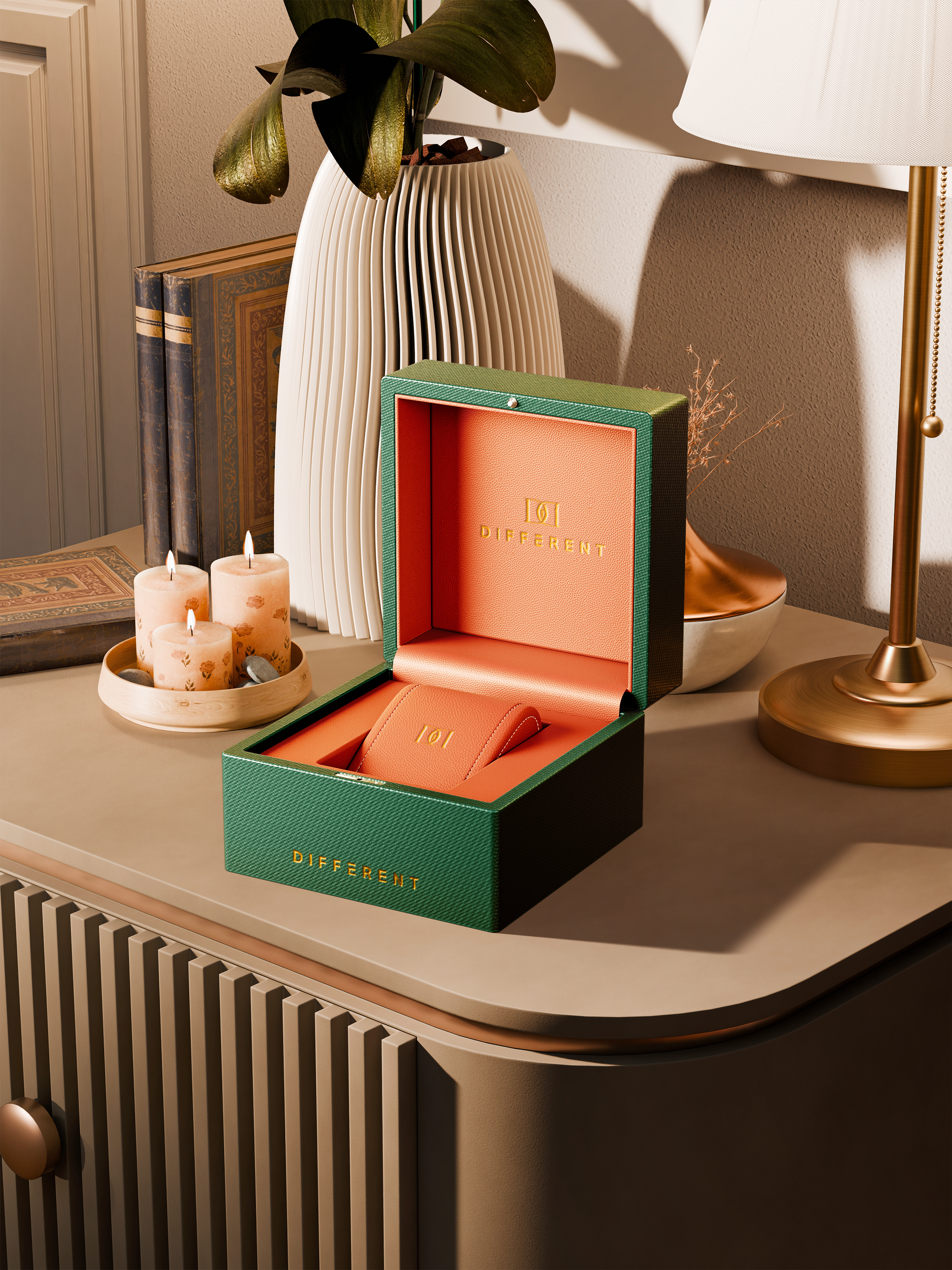Coffret luxe montre