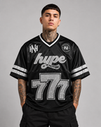 Maillot Hype 777 en strass porté, vue de face – DIFFERENT Paris
