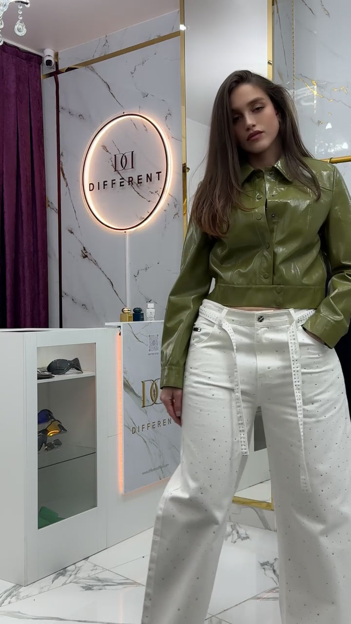 Ensemble jupe et veste vinyl - DIFFÉRENT