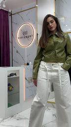 Ensemble jupe et veste vinyl - DIFFÉRENT